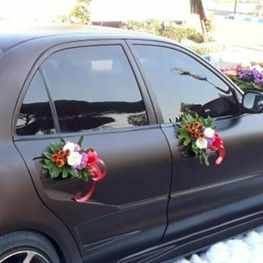 (SDA) Rangkaian Bunga Hias Mobil Segar Full - Gambar 4