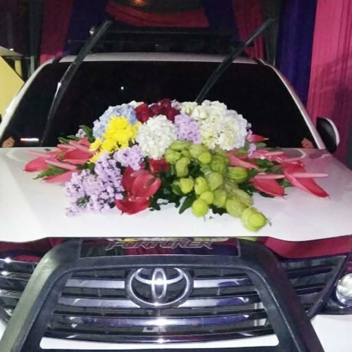 (SDA) Rangkaian Bunga Hias Mobil Segar Full - Gambar 6