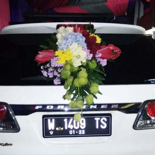 (SDA) Rangkaian Bunga Hias Mobil Segar Full - Gambar 8