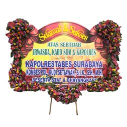 karangan bunga papan ucapan selamat