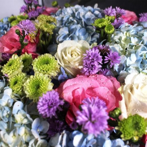 Fresh Flowerbox Mix Fleur Big Square Black - Gambar 2