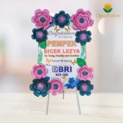 Paper Flower Persegi Panjang (0.8 x 1.2 m)