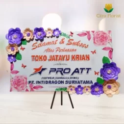 Paper Flower Persegi Panjang (1,2 x 2 m)